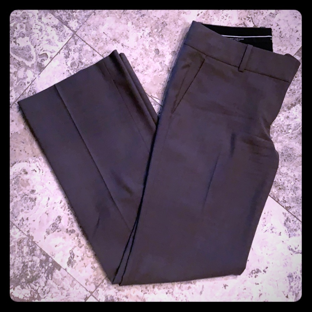 And Taylor wide leg work pants